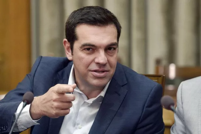 Non sans mal, Alexis Tsipras a signé le 13 juillet un accord avec les créanciers portant sur un nouveau prêt de 86 milliards d'euros sur trois ans. Image: AFP



