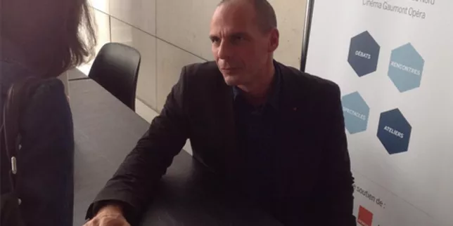 Varoufakis face à Cohn-Bendit : « Il faut donner de la souveraineté au Parlement européen ».