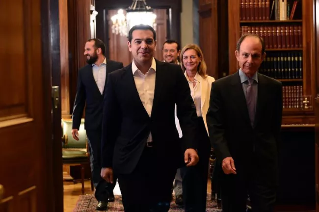 Aléxis Tsípras a bien tapé sur les plus riches.