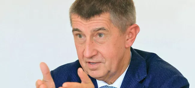 Andrej Babis, ministre tchèque de l'Économie: «La République tchèque n'est pas pressée d'entrer dans la zone euro.» Crédits photo : Sébastien SORIANO/Le Figaro


