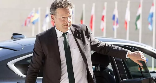 L'Eurogroupe, présidé par Jeroen Dijsselbloem, se réunit ce lundi à Bruxelles - AFP/ THIERRY MONASSE


