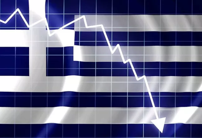 En rythme annuel, l'économie grecque plonge désormais de 1,1 % - Shutterstock


