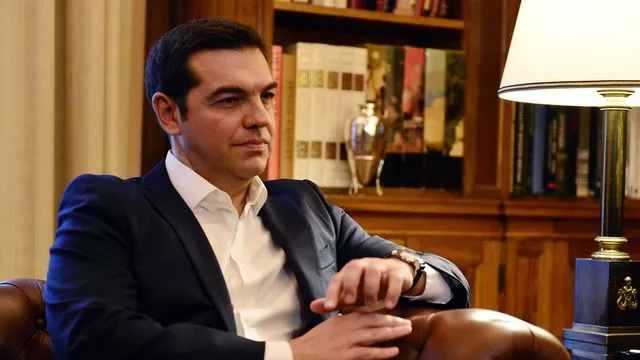 Le Premier ministre grec Alexis Tsipras, le 21 septembre 2015 à Athènes


