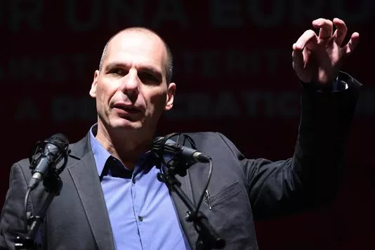 Yanis Varoufakis à Madrid, le 20 février.


