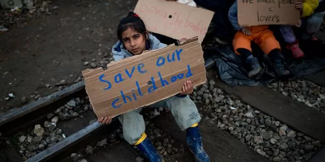 Protestations et problèmes de sécurité à la frontière grecque.