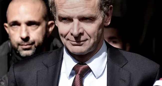 Poul Thomsen, le responsable pour l'Europe du FMI. - AFP/ARIS MESSINIS


