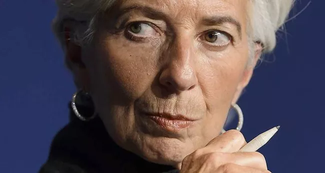 La directrice du Fonds monétaire international (FMI) a répondu lundi à la lettre du premier ministre Tsipras en disant que les discussions avec la Grèce étaient encore loin d'avoir abouti à un programme acceptable par le Fonds. - AFP / FABRICE COFFRINI


