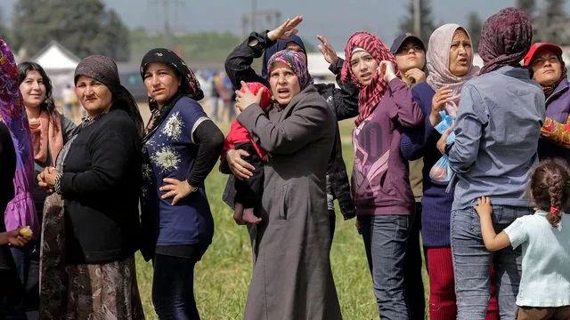 La Grèce montre ses muscles.