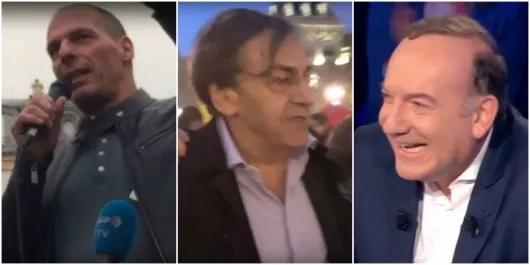 Nuit Debout acclame Varoufakis, chahute Gattaz et expulse Finkielkraut.