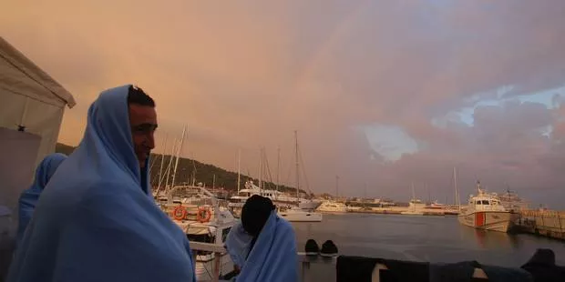 En route pour la relocalisation, terminus des réfugiés de Grèce.