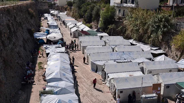 Incidents entre réfugiés et habitants à Chios.