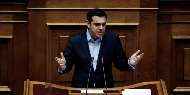 Alexis Tsipras refuse les nouvelles mesures d'austérité exigées par le FMI, tout en reprochant à l'Allemagne de bloquer le dossier. (Crédits : © Alkis Konstantinidis / Reuter)


