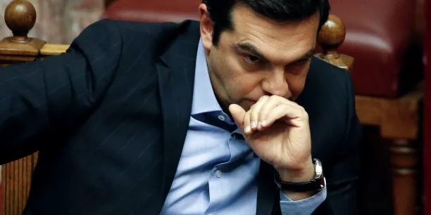 Alexis Tsipras, impuissant face à la stratégie de Wolfgang Schäuble (Crédits : ALKIS KONSTANTINIDIS)


