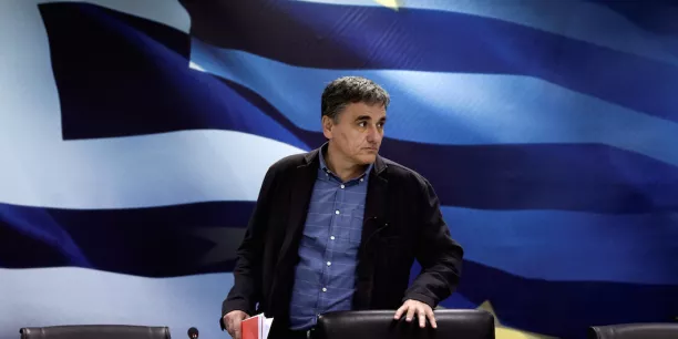 Euclide Tsakalotos, ministre grec des Finances. (Crédits : Reuters)


