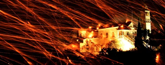 Célébrations de Pâques dans l'île de Chios. © YANNIS BEHRAKIS


