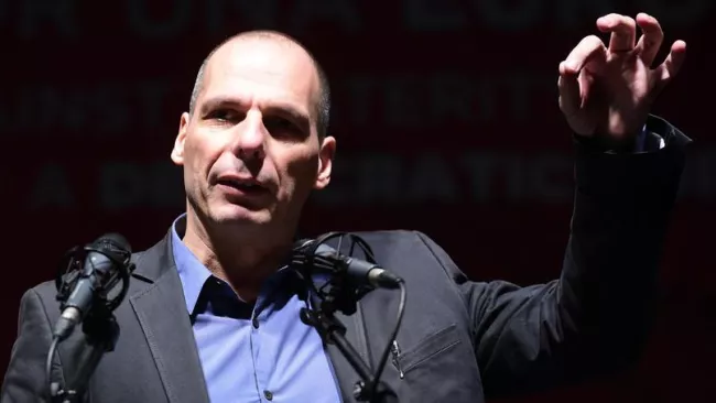 Yanis Varoufakis Crédits photo : JAVIER SORIANO/AFP



