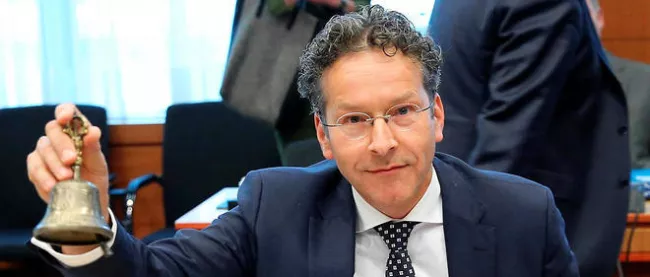 Le président de l'Eurogroupe, le Néerlandais Jeroen Dijsselbloem.© Anadolu Agency/AFP/ Dursun Aydemir


