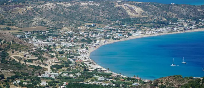 L'île de Kos touchée par un séisme.  © Alexander Blum / DPA / dpa Picture-Alliance/AFP/ Alexander Blum


