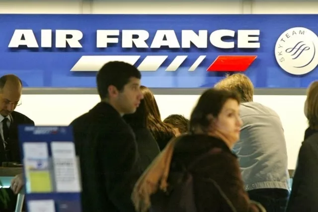 La touriste volait avec Air France. Image: Keystone


