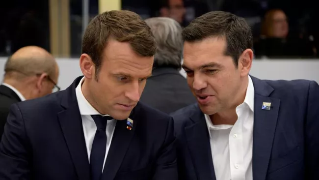 En Grèce, Macron veut réinscrire l'Europe dans une perspective historique.