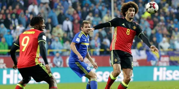 Diables: Blessé au genou gauche, Marouane Fellaini out pour Chypre.