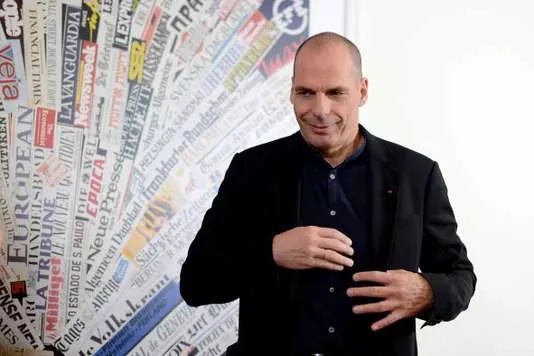 Yanis Varoufakis, l'ancien ministre grec des finances, à Rome, en mars.


