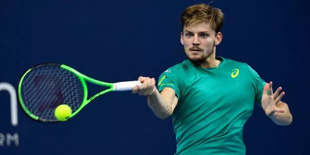 David Goffin sorti en quarts par le Grec Stefanos Tsitsipas à Anvers.