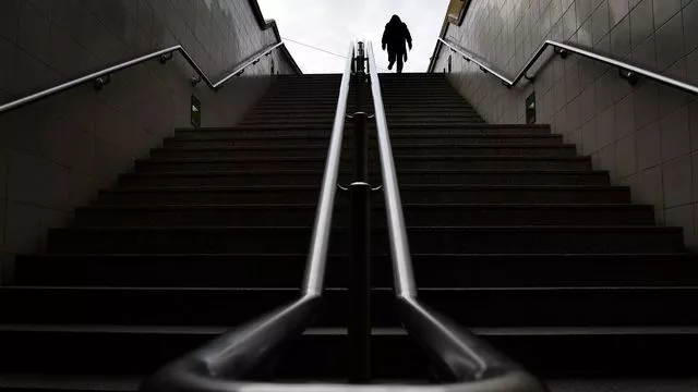 Le métro d'Athènes fermé à l'occasion d'une grève de 24 heures contre de nouvelles mesures d'austérité, le 15 janvier 2018


