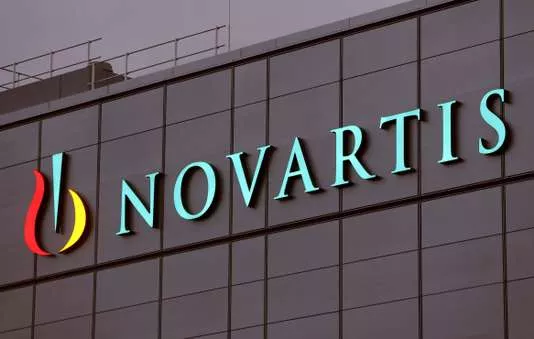L'enseigne d'une usine Novartis en Suisse.


