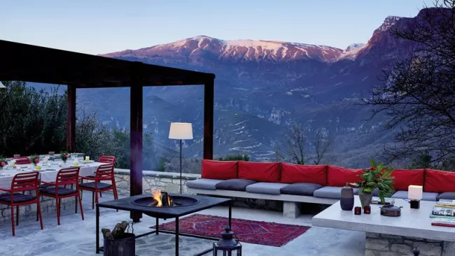 En Grèce, dans le meilleur écolodge du monde.