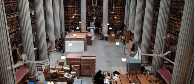 Grèce : la Bibliothèque nationale quitte son bâtiment historique.