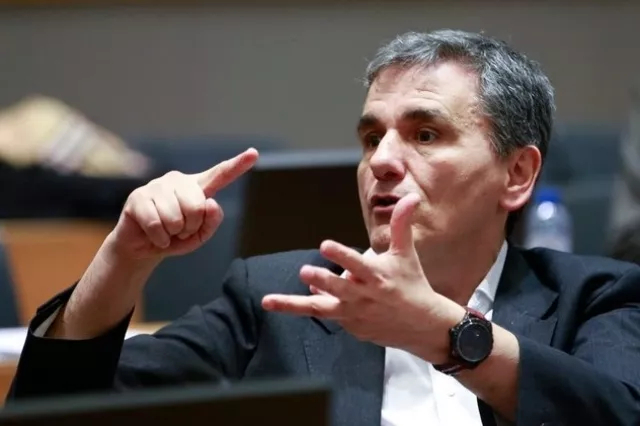 Euclid Tsakalotos, le ministre des Finances grecques. Image: Keystone


