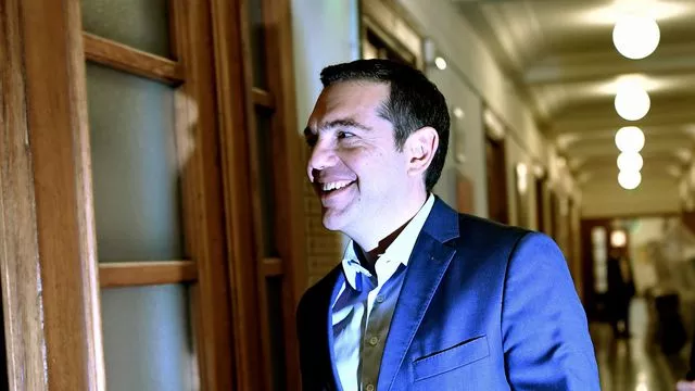 Le Premier ministre grec Alexis Tsipras à Athènes le 3 avril 2018


