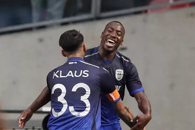 Le PAOK est vice-champion de Grèce. (VI IMAGES/PRESSE SPORTS/PRESSE SPORTS)


