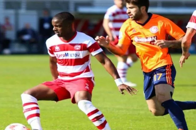 Mickaël Malsa a tapé dans l'oeil de l'Olympiakos lors du match entre les deux clubs, le 11 mars (0-4). (D.R)


