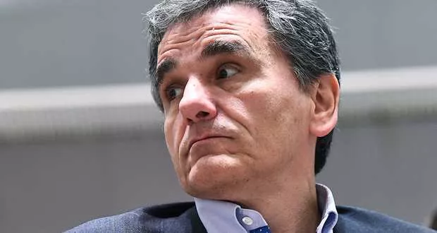 Le ministre des Finances grec, Euclide Tsakalotos. - EMMANUEL DUNAND/AFP



