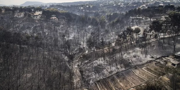 Le Belge qui a été pris dans les feux près d'Athènes est décédé.