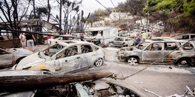 "Il y a tant de morts en Grèce.