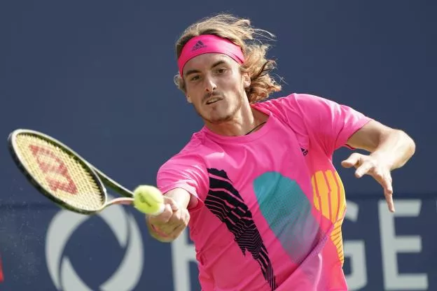 Stefanos Tsitsipas était encore en dehors du top 100 mondial début 2017. (Reuters)


