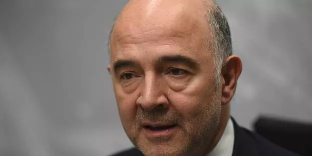 "La crise grecque a été d'une profondeur, d'une durée, d'une dureté absolument sans précédent, donc il va falloir surveiller ses engagements d'un peu plus près", a estimé Pierre Moscovici.@ Eitan ABRAMOVICH / AFP


