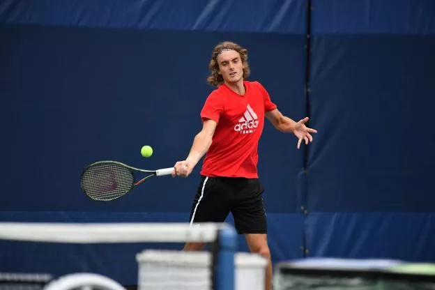 Tsitsipas a été battu dès son premier match. (A. Reau/L'Equipe)


