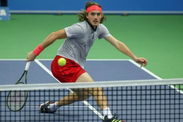 Stefanos Tsitsipas est en quarts de finale à Bâle. (Reuters)


