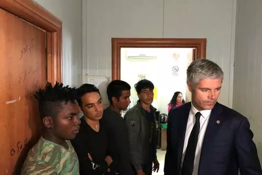 Laurent Wauquiez va en Grèce pour dénoncer la crise migratoire.
