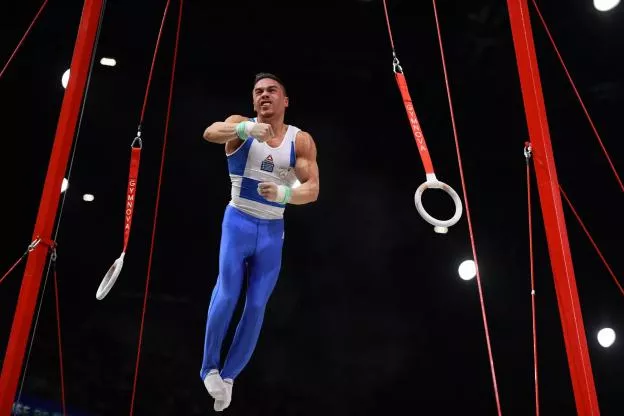 Eleftherios Petrounias a encore rajouté une ligne à son palmarès. (J. Prevost/ L'Equipe)


