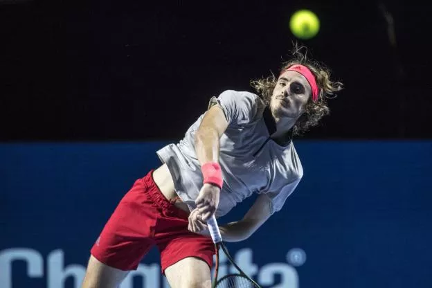 Stefanos Tsitsipas mène pour l'instant sa poule du Milan Next Gen. (Presse Sports)


