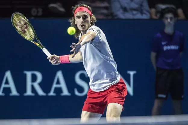 Stefanos Tsitsipas est pour l'instant en verve à Milan. (Presse Sports)


