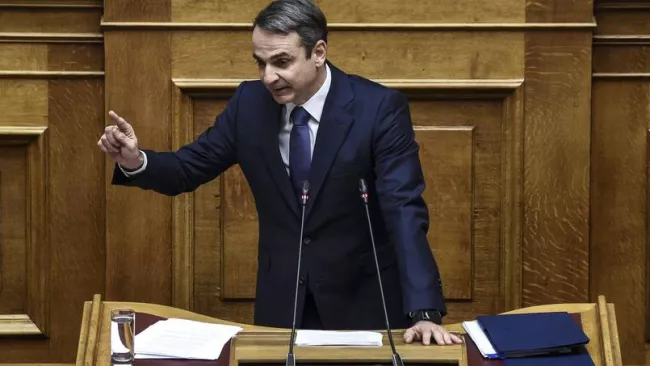 Grèce: pour le libéral Kyriakos Mitsotakis, la reconquête commence en mai.