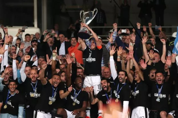 Foot : Après le Championnat, le PAOK Salonique remporte la Coupe de Grèce.