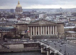 L'Assemblée Nationale à Paris