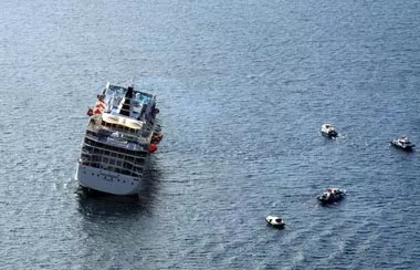 Naufrage à Santorin